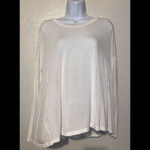 ‎Sweaty Betty Oversized Easy Peazy Long sleeve Top size Small